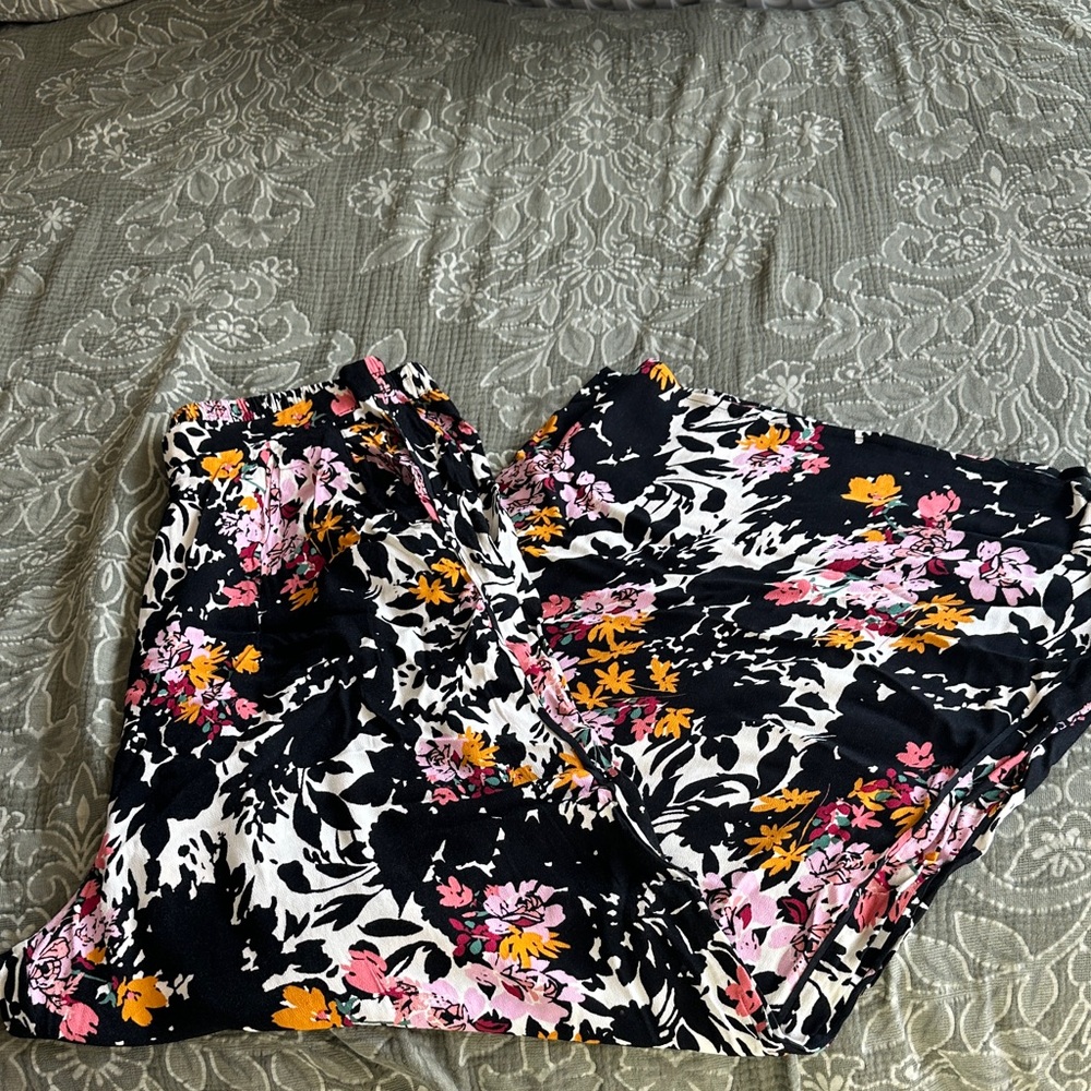 Free people wide leg pants